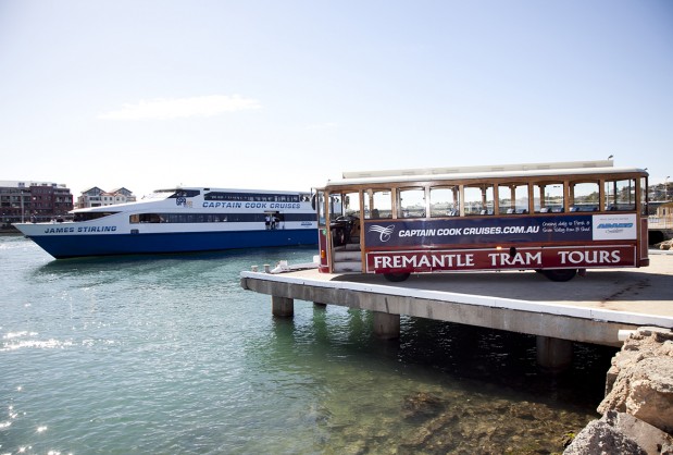 Captain Cook Cruises On Swan River Perth And Fremantle Tram Tours