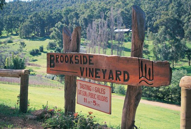 Bickley Valley Wine Trail Perth Hills Brookside Vineyard