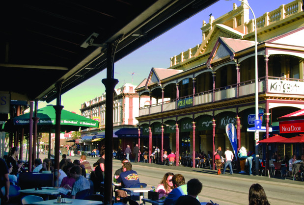 Fremantle Cappuccino Strip South Terrace