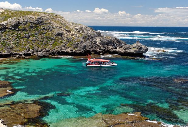 Rottnest Express Boat At Rottnest Island