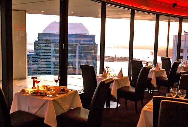 C Restaurant Perth Revolving Top Floor View