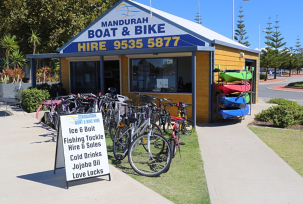 Mandurah Boat and Bike Hire Shed